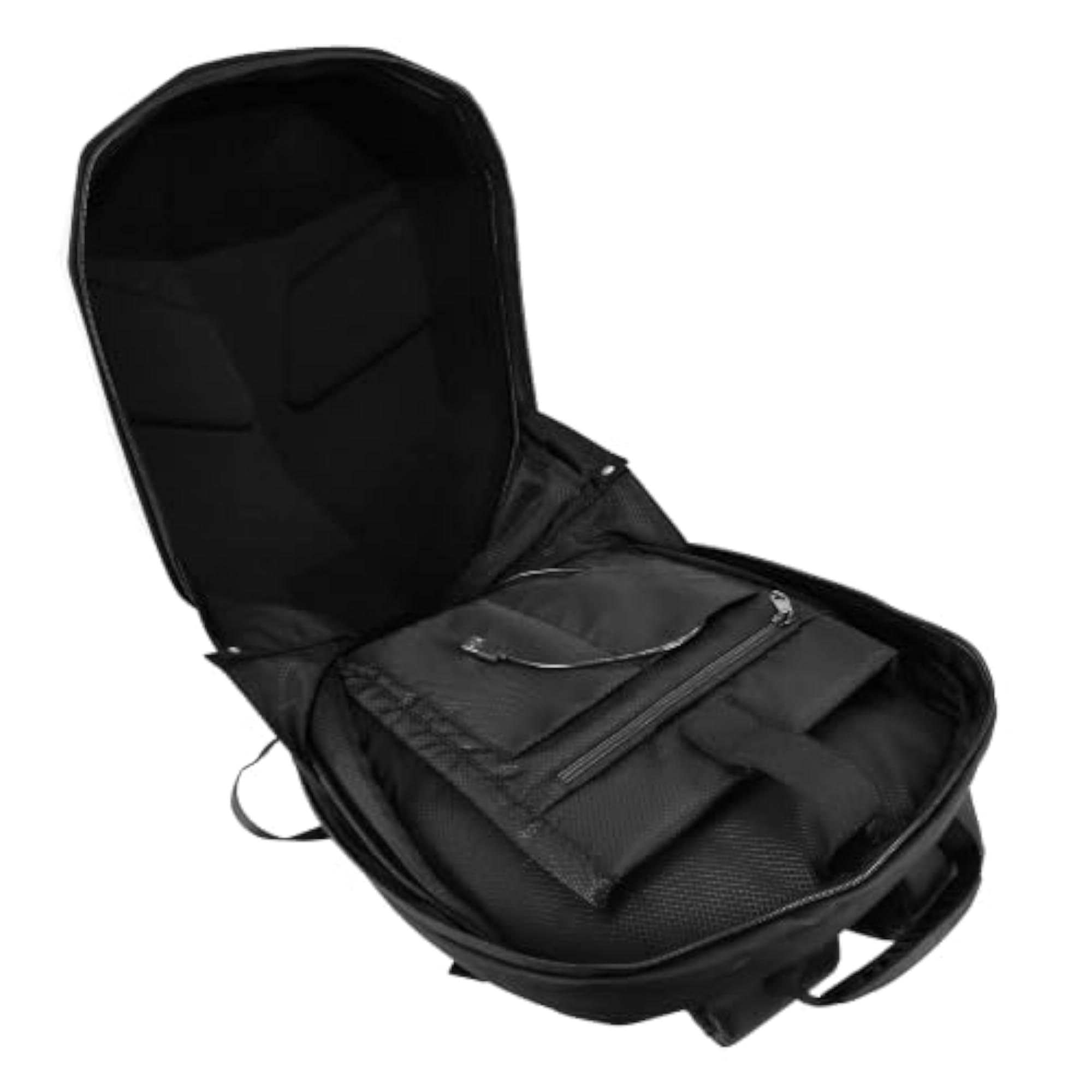 Knight LED Eyes Helmet Compatible Backpack, USB Powered